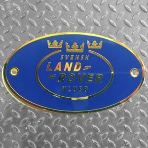 SLRK.se Vagnsmärke Svensk Land Rover Klubb